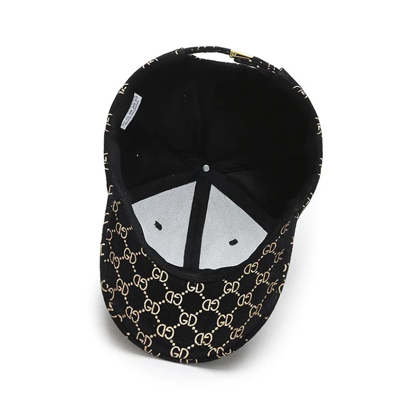 New Brand GD Baseball Cap Outdoor Casual Women Men Visor Hat Sports Snapback Caps Adjustable Bones Unisex Hip Hop Dad Hats DP014