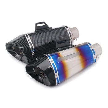 

38-51mm Motorcycle Exhaust Pipe Muffler Tube with DB Killer Stainless Steel 340MM