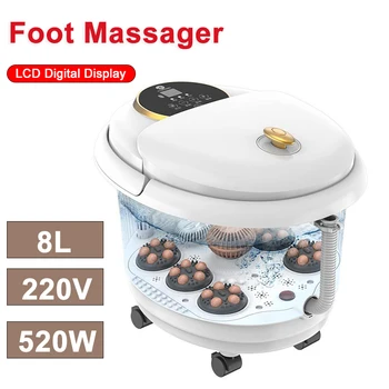 

Foot Bath Automatic Feet Soaking Electric Massage Constant Temperature Foot Bath Foot Spa Hot Tub Heated Foot Bath Adult Home