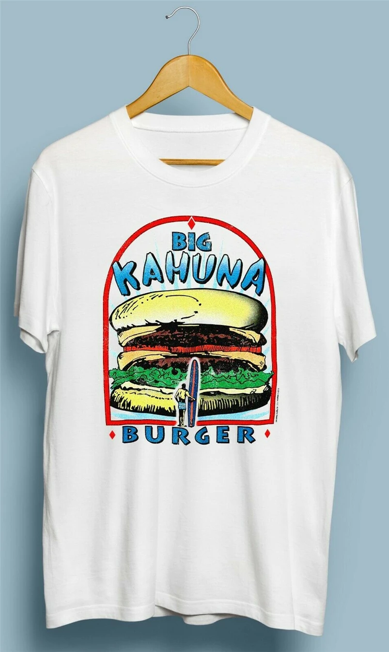Vintage Big Kahuna Burger Pulp Fiction Movie Retro T Shirt S M L Xl 2Xl Popular Tee |