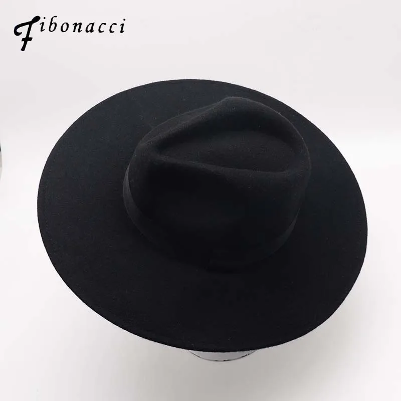 black wool felt hat