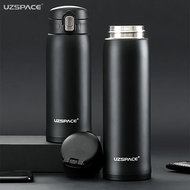 Uzspace 500ml Thermos Double Wall Stainless Steel Vacuum Flasks Cup