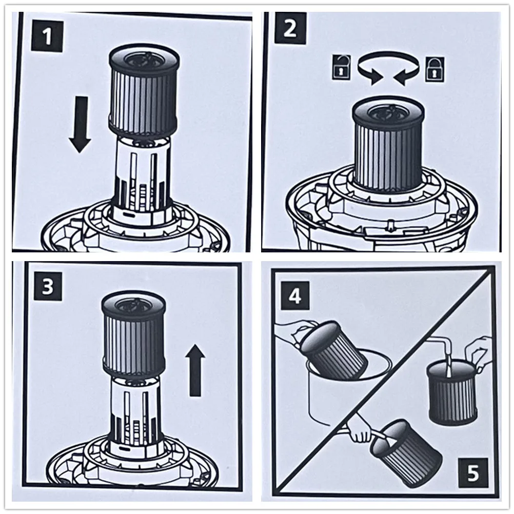 3x Filtro Sostituisce Parkside 30250101 Per Aspirapolvere Sostituisce Parkside 30250101 | 888102806 - Foto 8