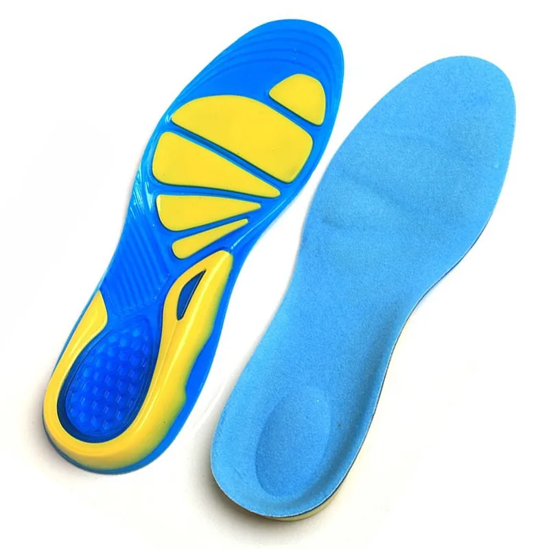 

Shock Absorption Pads arch orthopedic insole Silicon Gel Insoles Foot Care for Plantar Fasciitis Heel Spur Running Sport Insoles