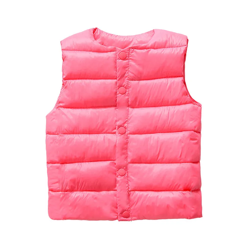 kids vest Toddler Kids Baby Grils Boys Solid Striped Vest Warm Waistcoat Outwear Coat colete infantil #4AA12 (16)