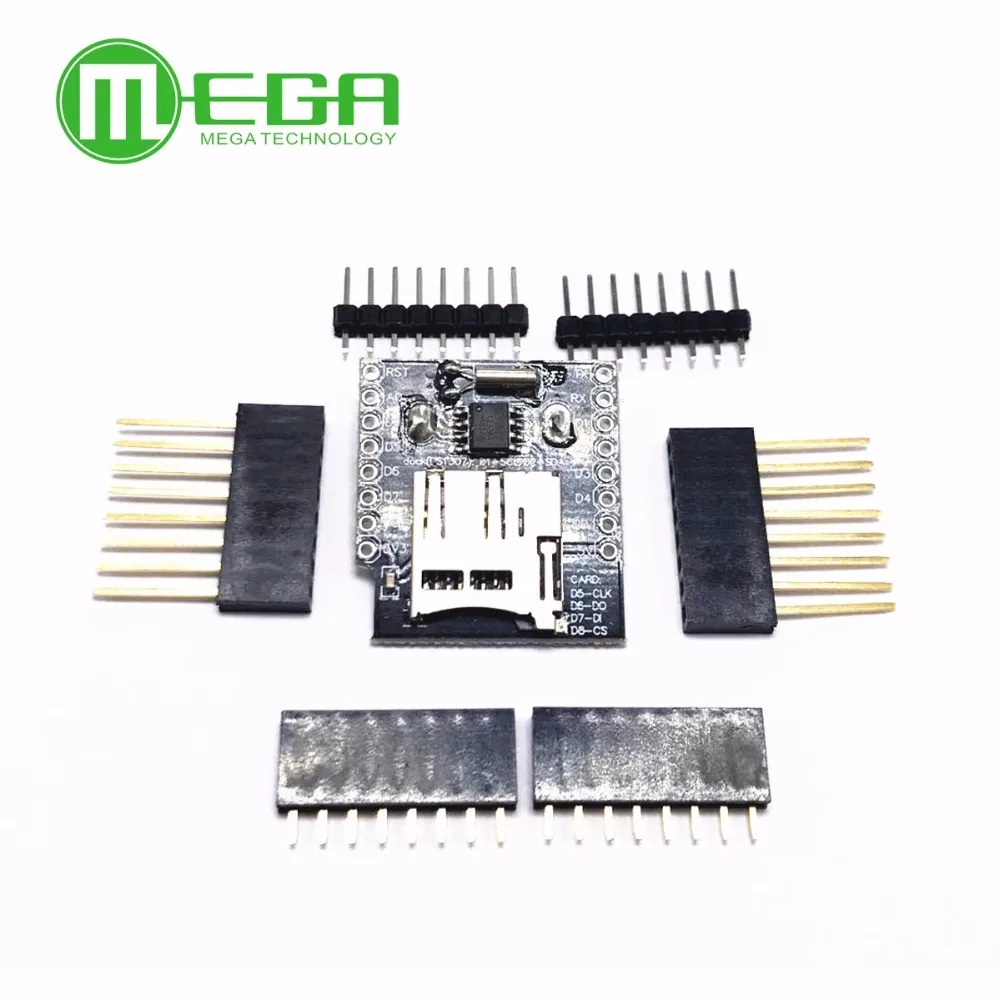 1 шт. часы в режиме реального времени щит регистратора данных для Micro SD WeMos wifi D1
