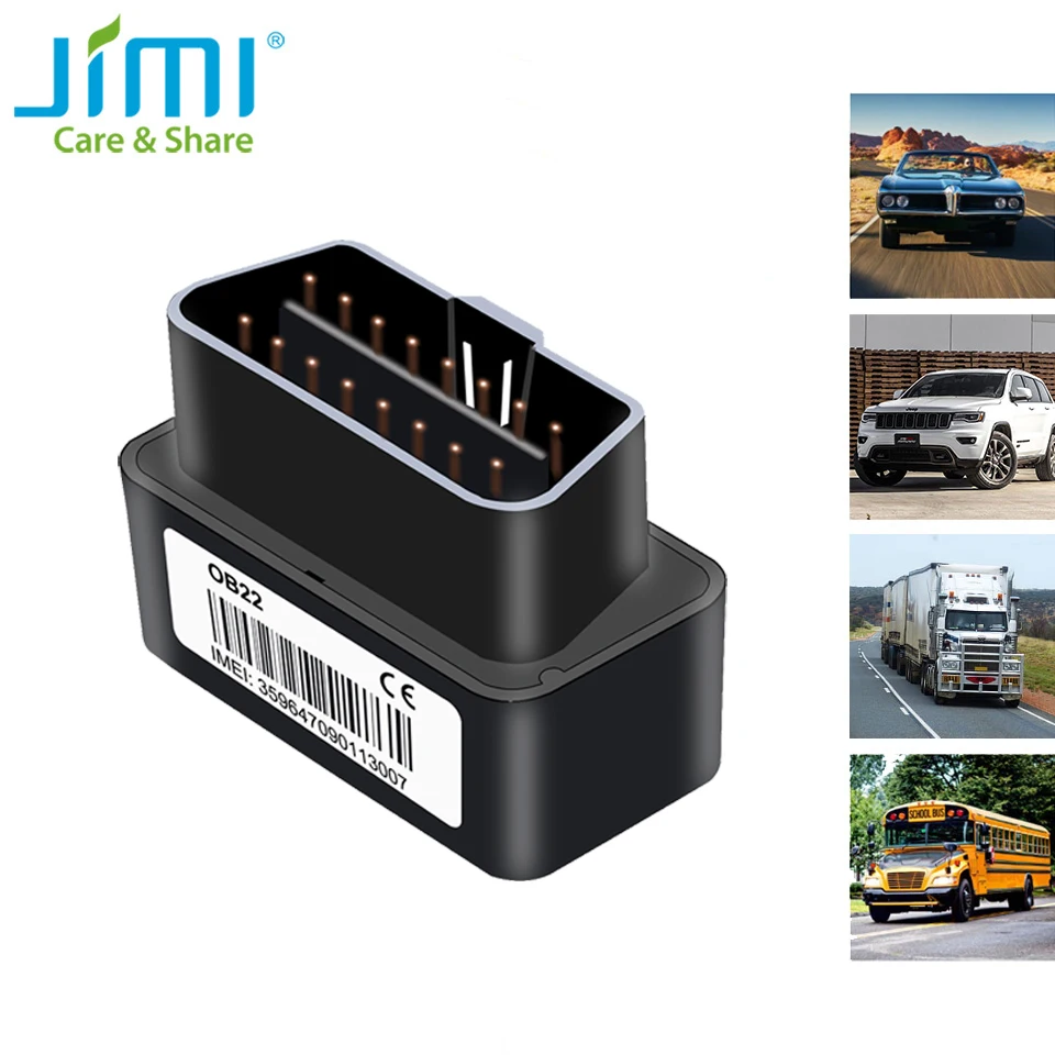 Автомобильный мини GPS трекер Jimi OB22 с голосовым мониторингом отслеживание в