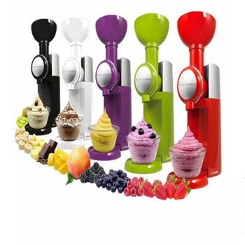 

Household Electric Ice Cream Machine Maker Frozen Fruit Ice Cream Machine 4Color Available EU/AU/UK/US Plug Wholesale