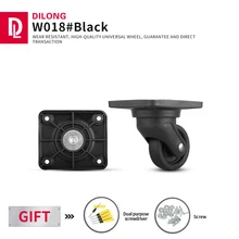 

DILONG W018 Wheels for suitcases trolley case clothing case accessories luggage replacement non-slip universal wheel