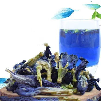 

Thailand Blue Butterfly Pea Flower Tea Dried Clitoria Ternatea Green Food for Health Care