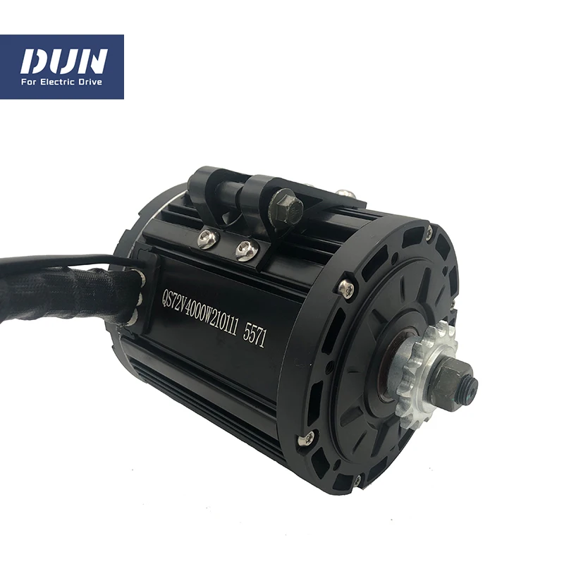 QS138 4KW Peak 10KW 90H PMSM Mid Drive Motor Kit With Fardriver