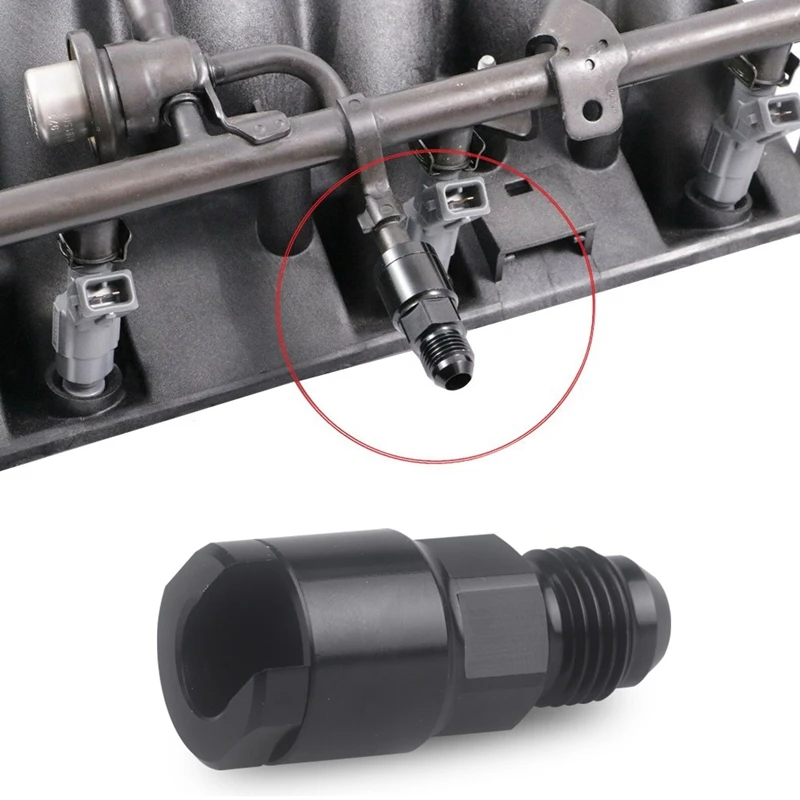 

LS1 Swap Fuel Rail Inlet Line Fitting Adaptor 3/8 Inch 6AN LSX LS LS6 5.7 6.0 6.2 Car Accessories