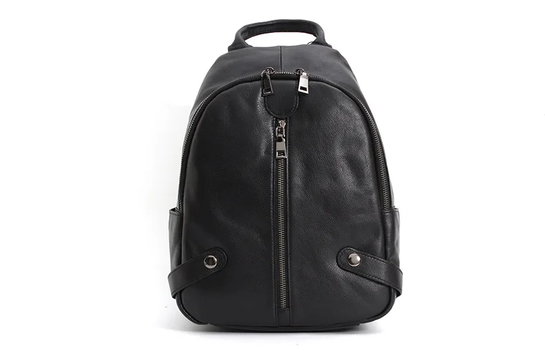 New Leather Ladies Bag Leather Backpack Ladies Travel Backpack