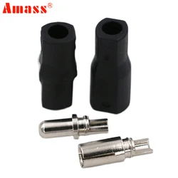 Amass – connecteur de balle SH4.0 4.0mm avec manchons de protection pour batterie RC, moteur ESC, hélicoptère, bateau, quadcopte, Drone FPV 