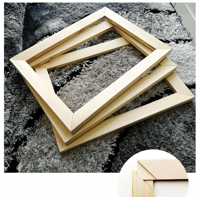 Leidea DIY деревянная рамка для масляной живописи по номерам аксессуары для рисования каллиграфия в рамке мозаика сборка Искусство 40X50 см