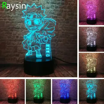

Naruto Legends - Uzumaki Naruto 3D Lamp - 7 Colors Change RGB LED Night Light USB Touch Table Room Decor Child Boys Xmas Gifts