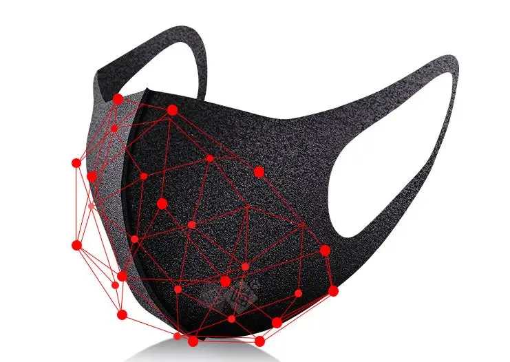 3D Breathable Mouth Mask Anti-Dust Haze Pm2.5 Flu Allergy Protection Face Masks 3pcs 12pcs/bag Japan