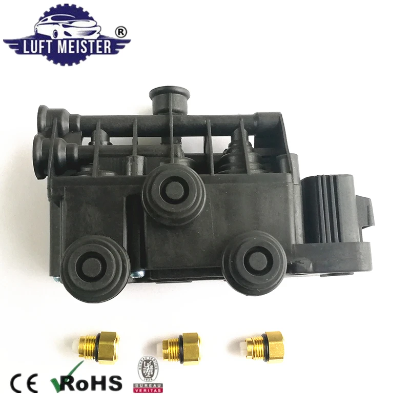 Front Air Suspension Compressor Valve Block for Land Range Rover Sport LR3 LR4 OE RVH000095