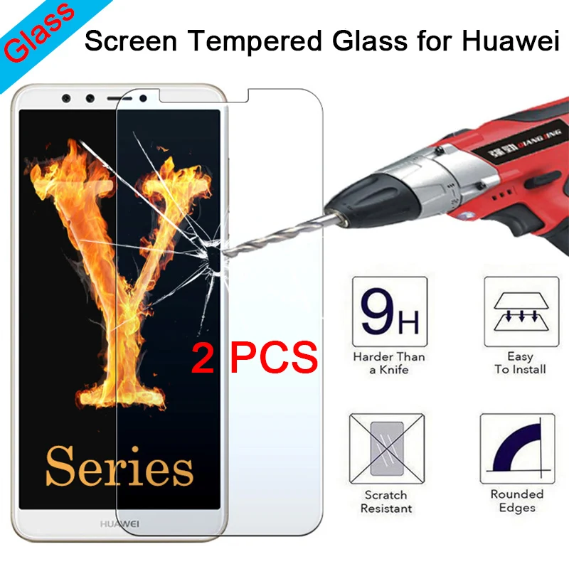 2/1 шт HD Защита экрана для Huawei P40 Lite E 5G P30 P20 lite Pro Защитное стекло Enjoy 20 Z Передняя