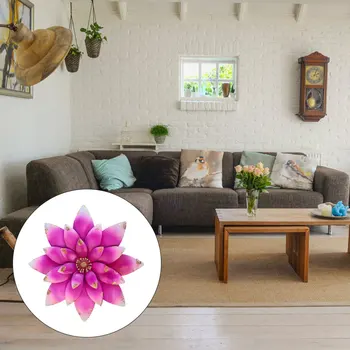 

Iron Floral Wall Decoration Flower Wall Art Decoration for Indoor Outdoor