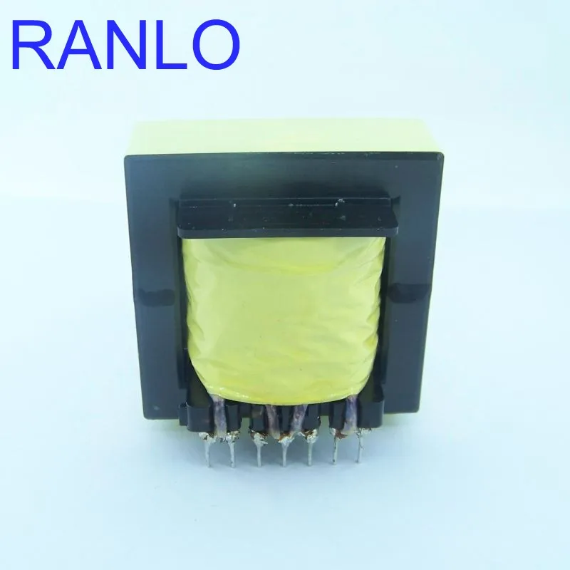 EE55 1200W 24VAC  350VDC 수직 7+7 푸시 풀 SMPS 인버터 변압..