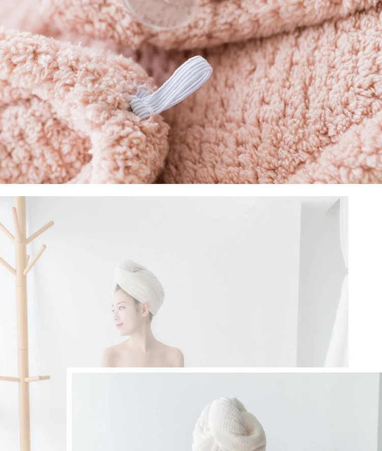3 шт., женское супер абсорбирующее быстросохнущее полотенце из микрофибры для ванной, полотенце для волос, полотенце для салона