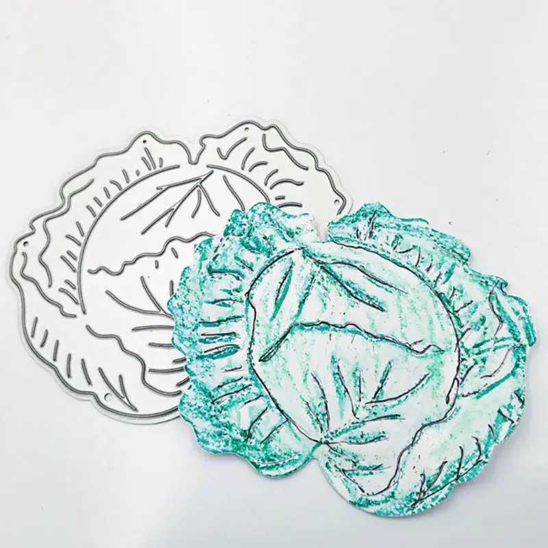 

1 PC Cabbage Pattern Metal Cutting Dies Stencil DIY Scrapbooking Album Stamp Paper Card