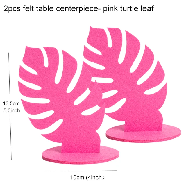 Tropical Flamingo Pineapples Cactus Coconut tree Centerpiece Table decorative Birthday Summer Wedding Hawaiian Party Decorations Turtle Leaf 1
