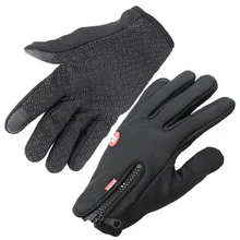 Зимние перчатки для мужчин и женщин Guantes перчатки с сенсорным экраном ветрозащитные мужские Противоскользящие перчатки водонепроницаемые теплые варежки