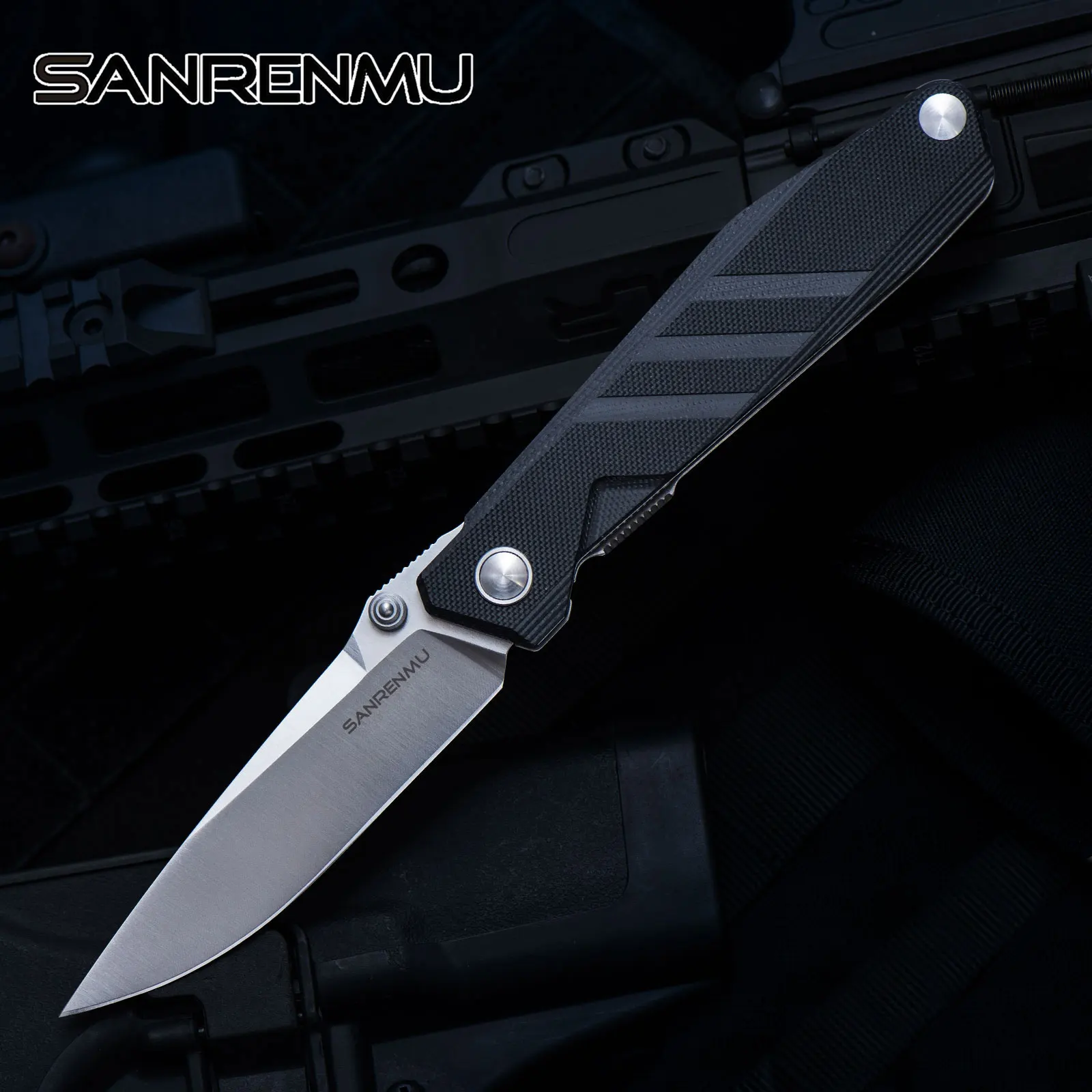 SANRENMU SRM 1158 карманный складной нож 8cr1 3 стальное лезвие для кемпинга охоты