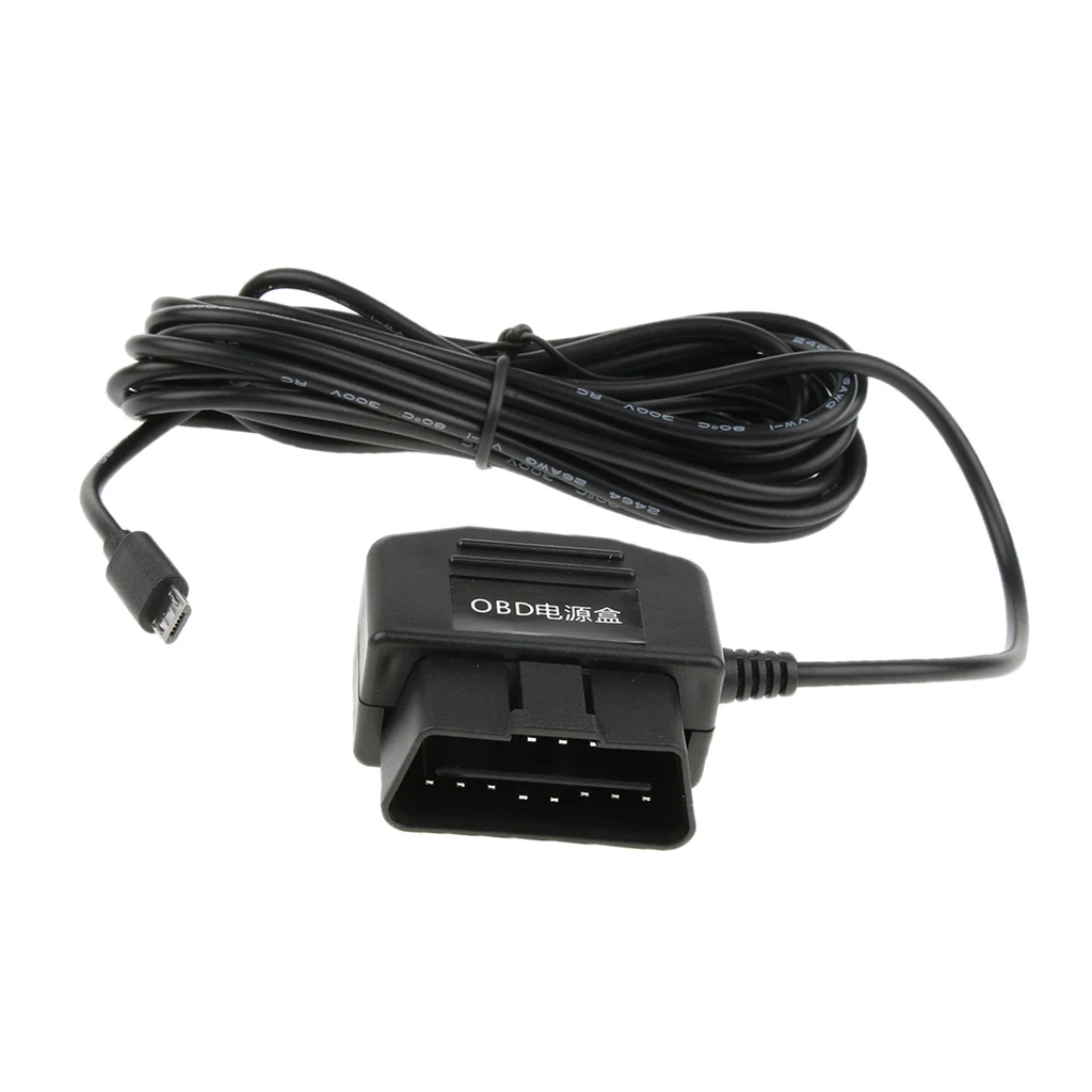 Premium 3.5 Meter Car Dash Cameras Hardwire Kit 12V/36V to 5V for DVR GPS Buck Cables