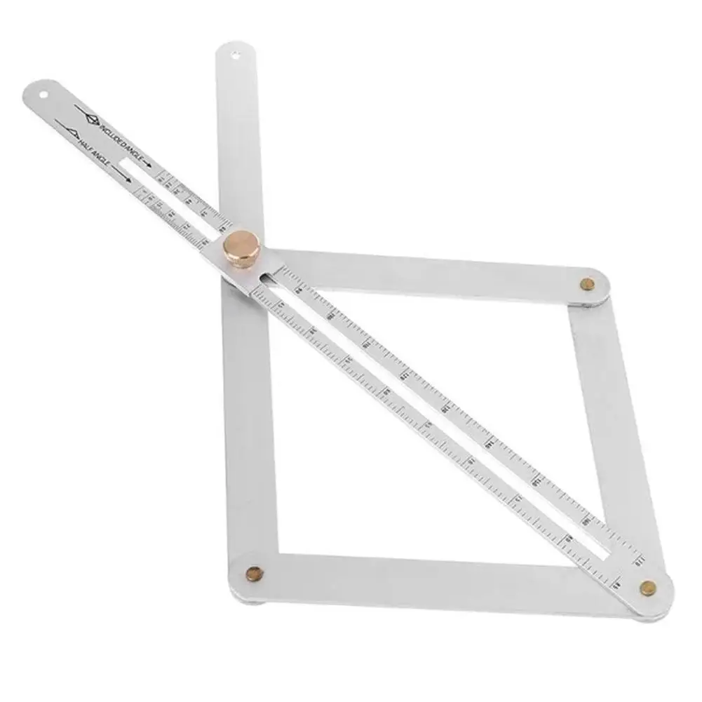  1piece Metal Ceiling Artifact Tool Square Protractor Digital Angle Ruler Finder Instrument Protract