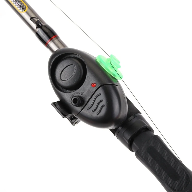 

1pcs Electronic Bite Fishing Alarm LED Light Indicator Sound Alarm Carp Night Fishing Alarm Wireless Buffer Black Tools NEW!