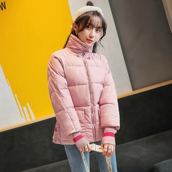 

Photo Shoot 19 New Style Autumn & Winter down Jacket Women's Short Loose-Fit Super Fire INS Cotton-padded Clothes Fashion Studen