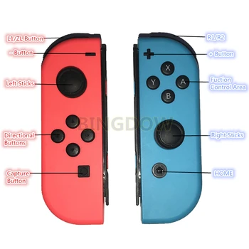 

New for Nintendo Joycon Game Controller Bluetooth Wireless Gamepad Switch console for NS Left and Right Dropship