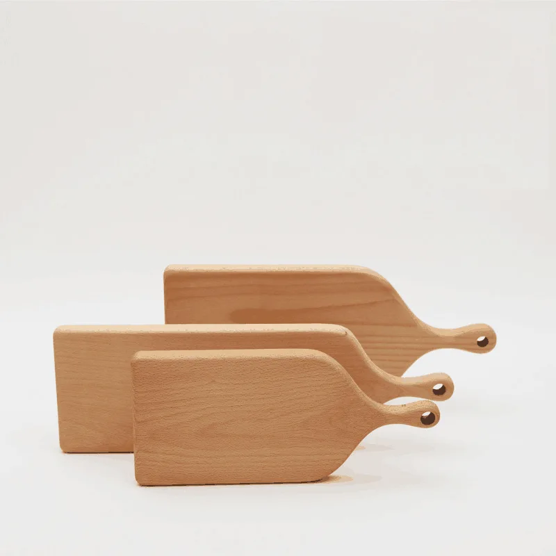 Beech Wooden Cutting Board Solid Wood Cut Fruit Sushi Wooden Cutting Board Restaurant Hotel Household Wood Cutting Board