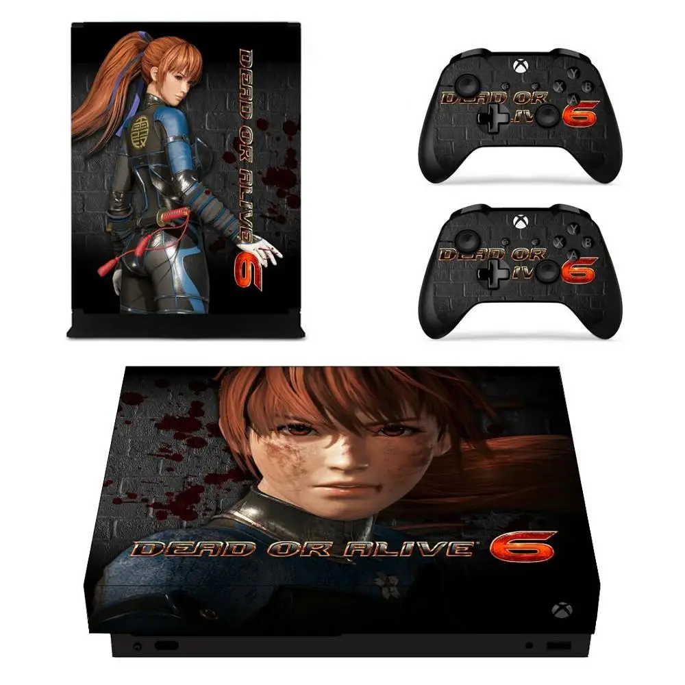 aanval Sjah onbekend Dead or Alive 6 Full Game Cover Skin Console & Controller Decal Stickers  for Xbox One X Console + Controller Skin Stickers Vinyl|Stickers| -  AliExpress