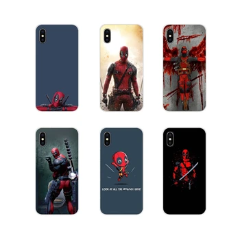 

For Apple iPhone X XR XS 11Pro MAX 4S 5S 5C SE 6S 7 8 Plus ipod touch 5 6 Deadpool Dead Pool Funny Accessories Phone Shell Cases
