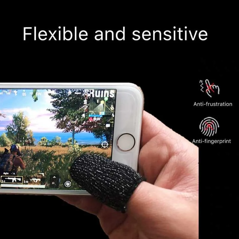 Finger Cots Phone for PUBG iPhone Finger Sleeve Fingerstall тригеры Pubg Triger Gatillos Para Celular Pubg Joystick Celular