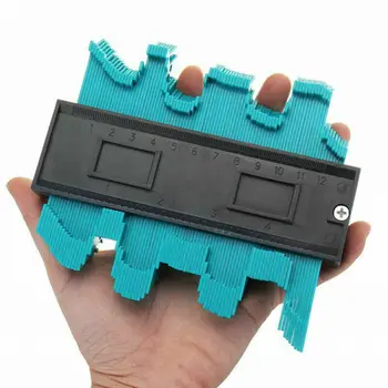 

Plastic General Tools Irregular Shaper Profile Ruler Gauge Duplicator Contour Scale Template Curvature Scale Tiling Laminate