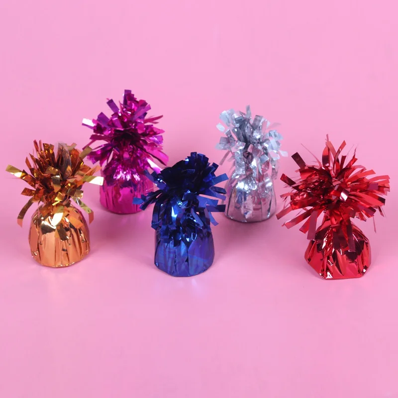 

Bright Color Birthday Small Valentine Wedding Gravity Block Christmas Decoration Balloon Weight Party Cute Tassel Balloon Weight