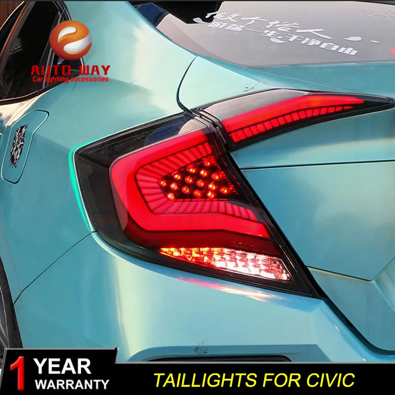 Автомобильный Стайлинг задний фонарь чехол для Honda Civic задние фонари- Civic задние фонари светодиодный задний фонарь светодиодные задние фары
