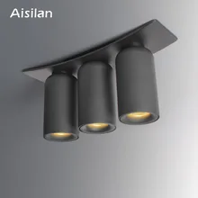 Aisilan светодиодный потолочный светильник, скандинавский светильник для кухни, гостиной, спальни, потолочный светильник