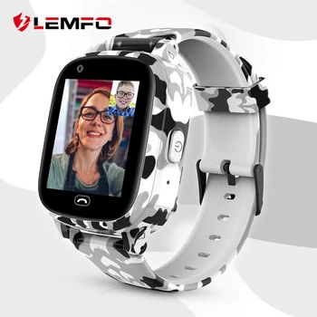 

LEMFO LEC2 Pro 4G Kids Smart Watch GPS Wifi 650Mah Battery Baby Smartwatch IP67 Waterproof SOS For Children Support Take Video