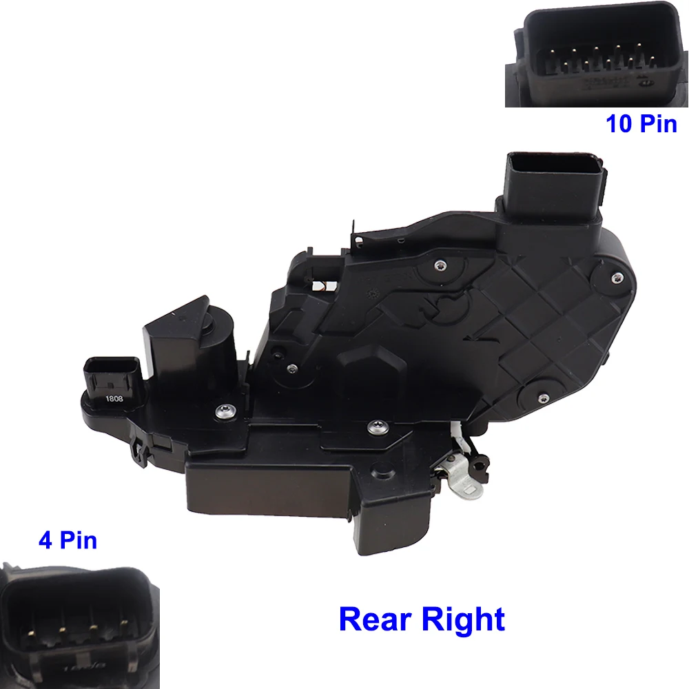 Мягкое закрывание дверного замка привод Передняя Задняя Левая Правая сторона подходит для Range Rover Evoque Jaguar LR014101 LR014100 LR013892 LR013890 - Цвет: Rear Right