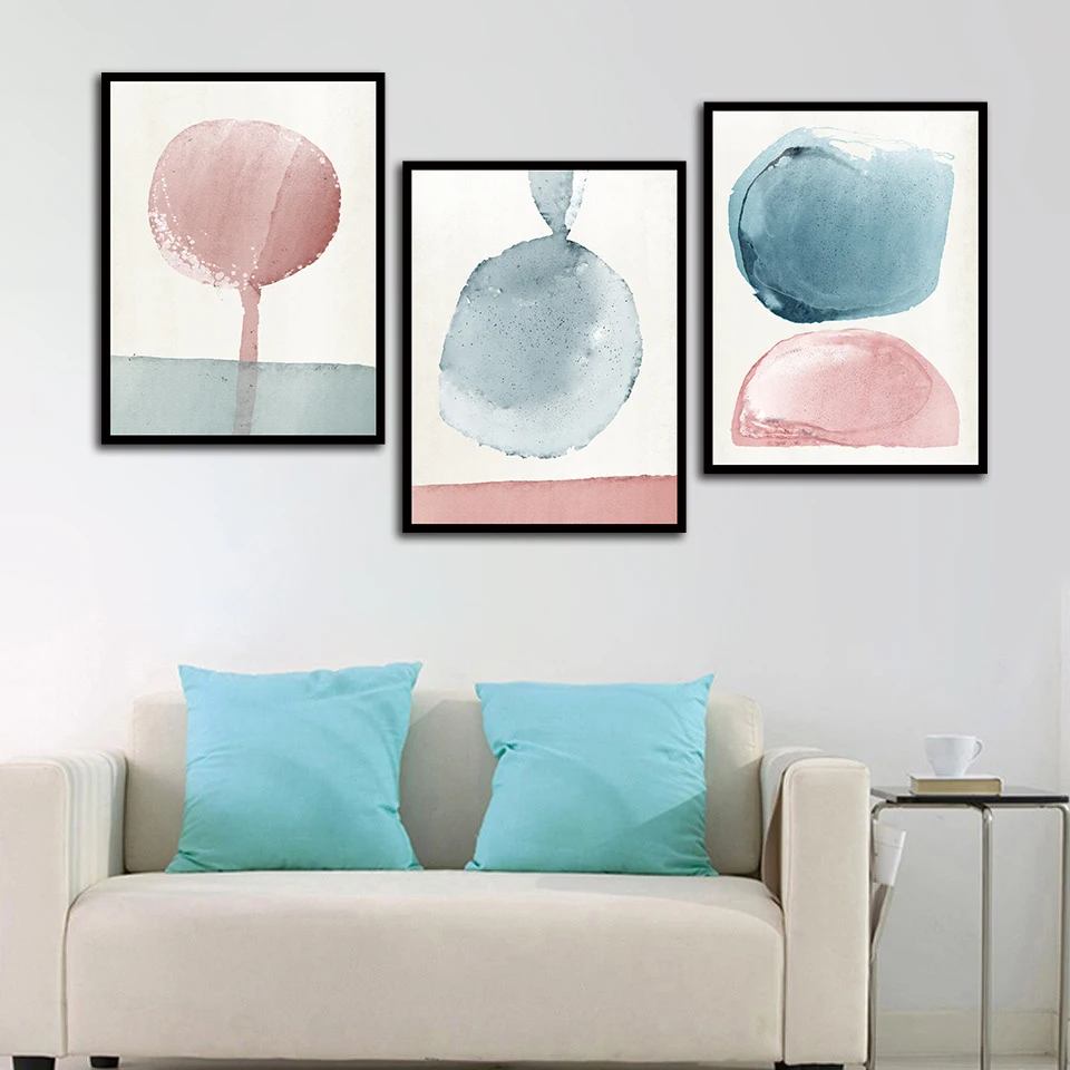 

3 Pcs Abstract Canvas Painting Modern Home Decoration Living Room Bedroom Canvas Print Painting Wall Decor Picture