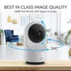 YI dôme caméra X 1080P HD IP caméras sécurité caméra intérieure avec Wi-Fi, Time Lapse humain et animal de compagnie AI, compatibilité Assistant vocal ► Photo 2/6