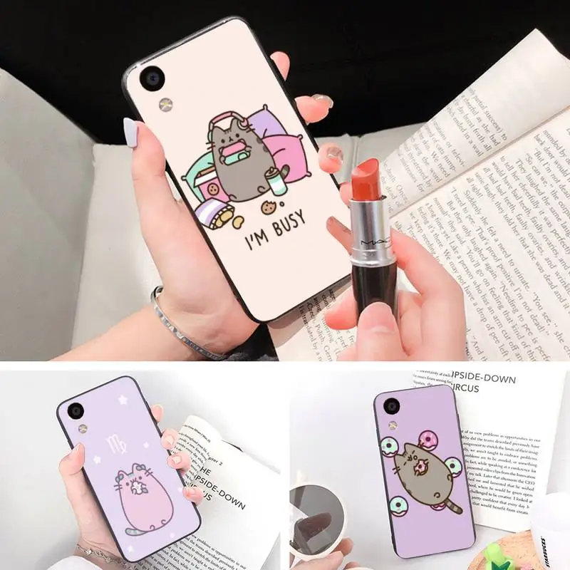 Маленький Серый Cat Чехол для телефона чехол Oppo Reno2 2z Realme 5 5pro OppoR17 17pro OppoR9