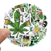 10/30/50PCS Hemp Leaf Stickers Laptop Skateboard Guitar Luggage DIY Bike Cool Waterproof Graffiti Sticker Decal Kid Classic Toys ► Photo 3/6