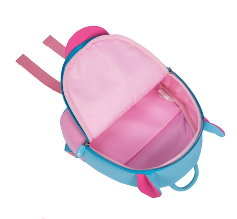 NOHOO детский школьный рюкзак, Детская сумка, рюкзак для маленьких девочек, 3D мини-рюкзак с рисунком единорога, дорожная сумка для дошкольников для девочек и мальчиков, Детская сумка